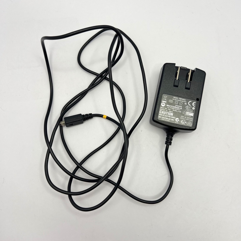 Motorola AC Power Supply Wall Charger FMP5202A SPN5202B Mini USB 5V 850mA